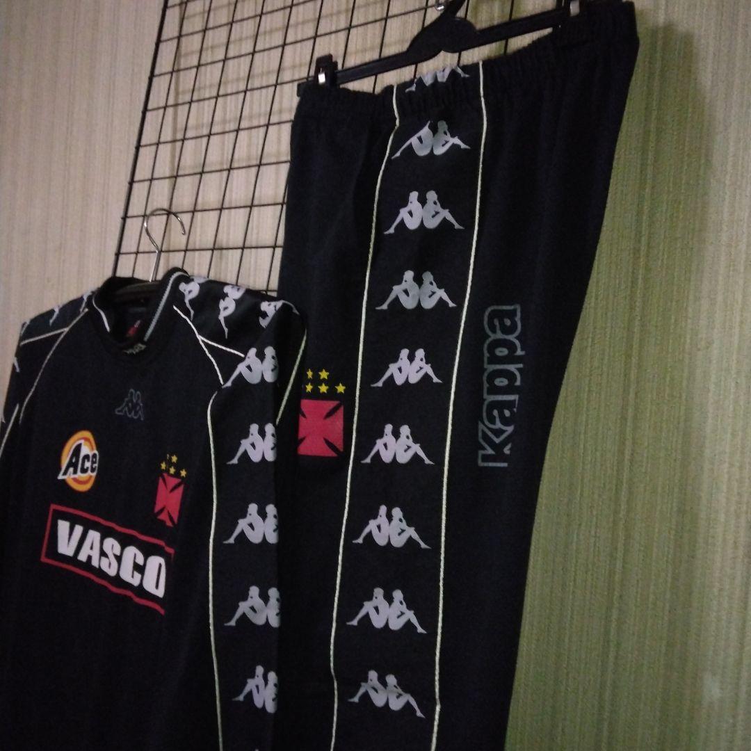 ビンテージモデル　Kappa Vasco ジャージセット 黒2L～3L