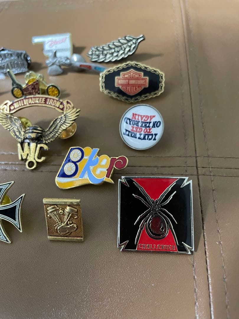 値下げです！MC バイク　ピンズ　ピンバッチ　チョッパー　ビンテージ　69