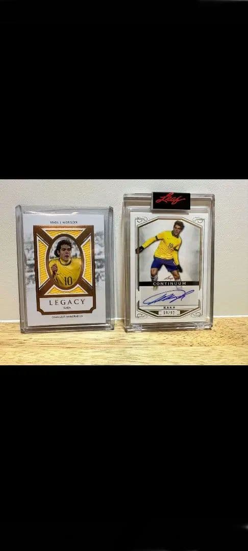 カカ　サインカード、ジャージカード 5000円値下げしました