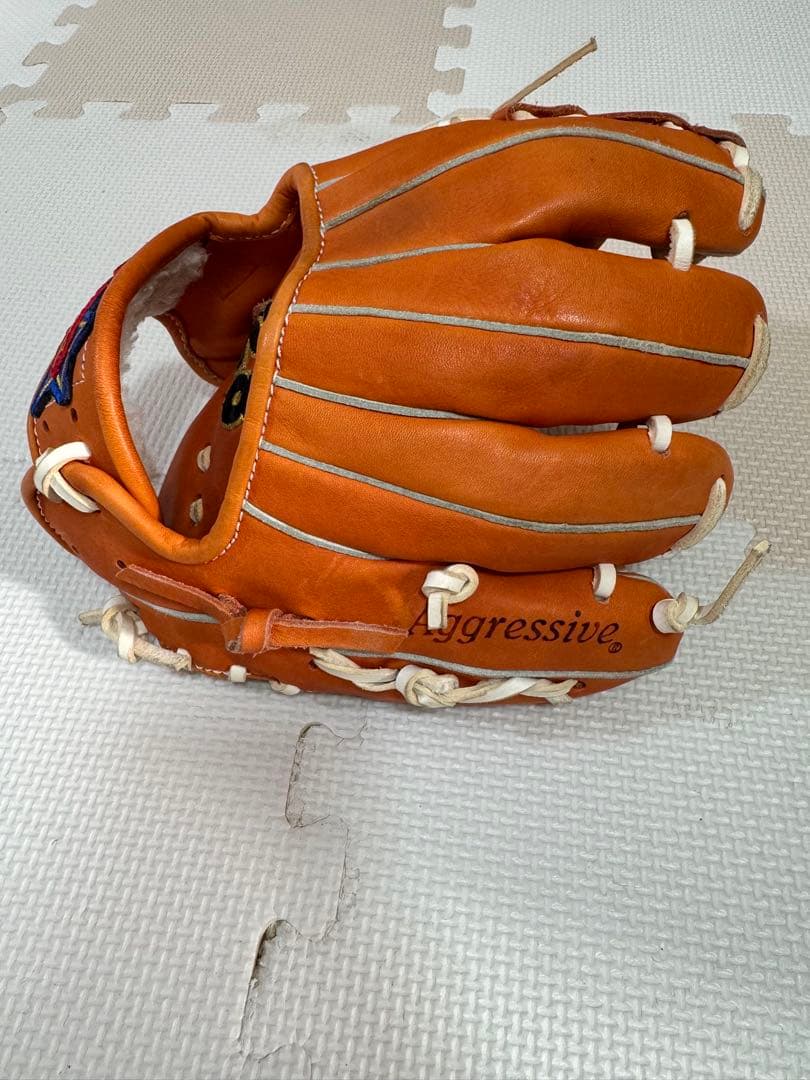 【即日発送可】久保田スラッガー トレーニンググローブ オレンジ 左投げ用