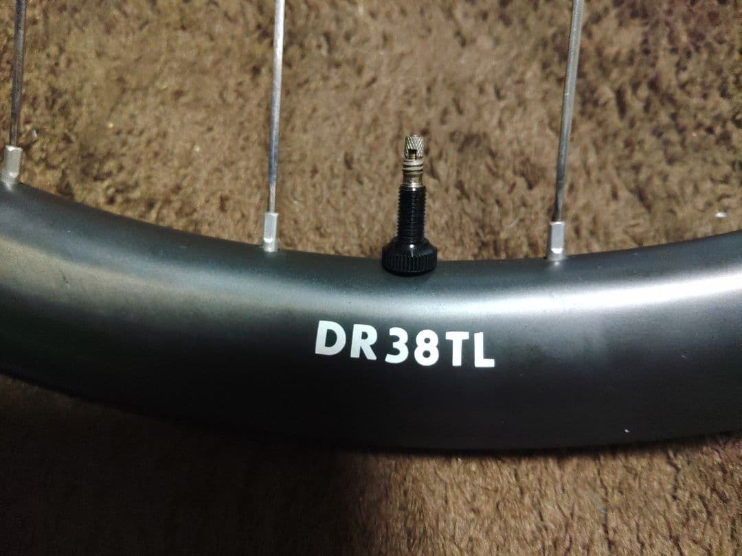 コグス手組み　カーボンホイールDR38TL industry nine ハブ