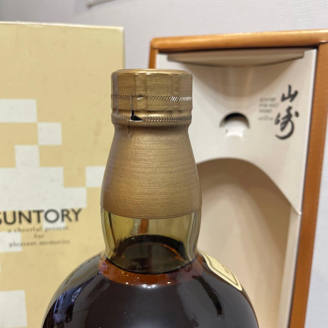 サントリーピュアモルトウイスキー　山崎12年　1000ml 箱付き　未開封