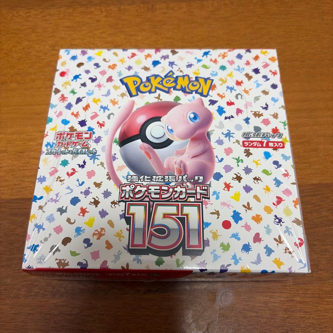 ポケモンカード 151 BOX シュリンク付き