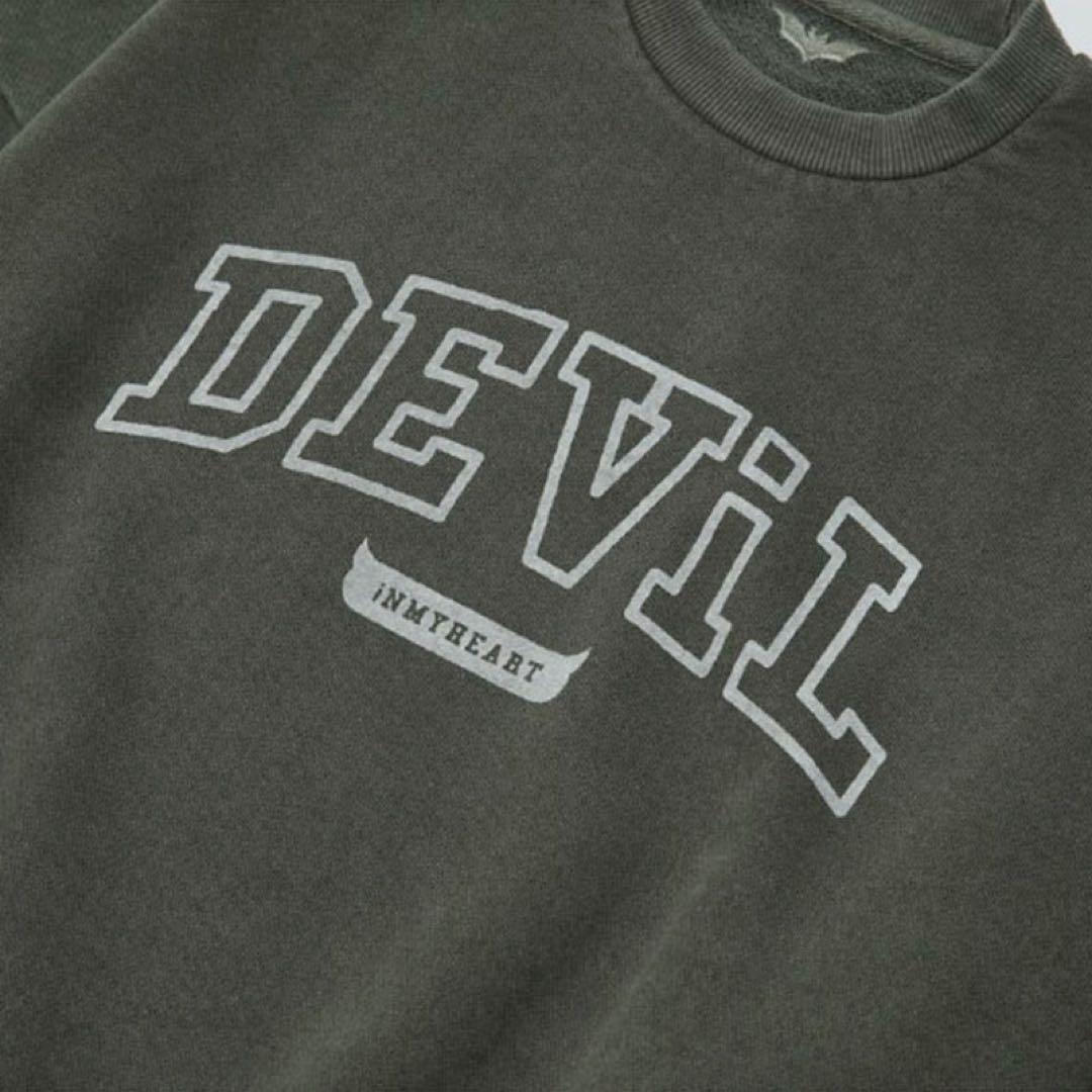 SiM カーキルーズフィットスエットトレーナー　サイズL タオルバンTラババン