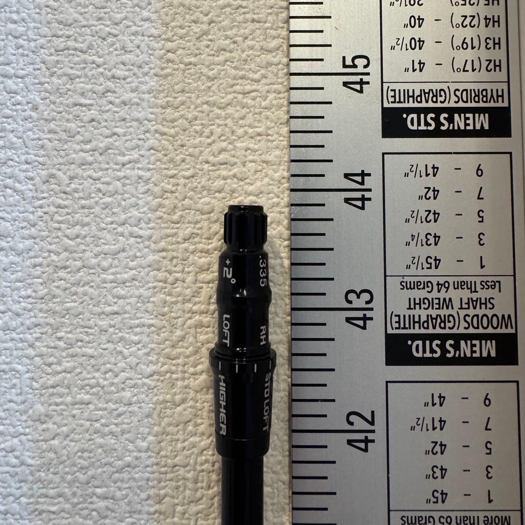 SYUHARI シュハリ SR+ ドライバー用シャフト TMスリーブ付き