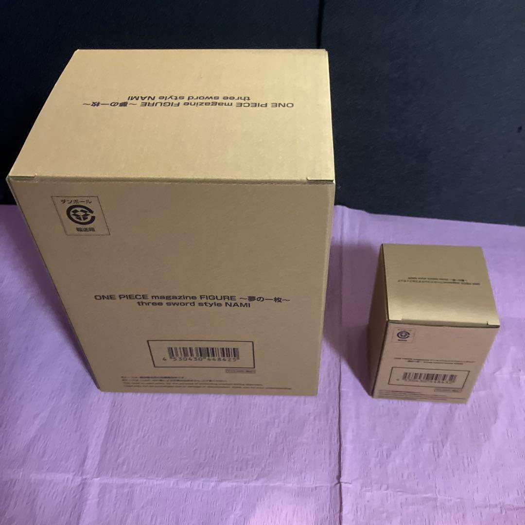 ONE PIECE ワンピース マガジン フィギュア 三刀流　ナミ 夢の一枚