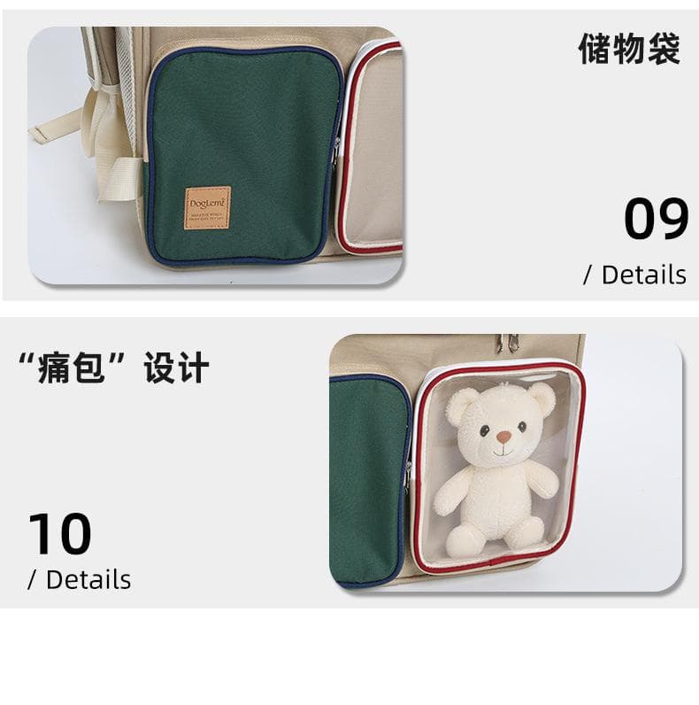 安心設計 3WAY ペットキャリーリュック