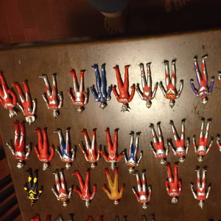 ウルトラマンの人形怪獣もプルフィールを見ていただければ載せてあります