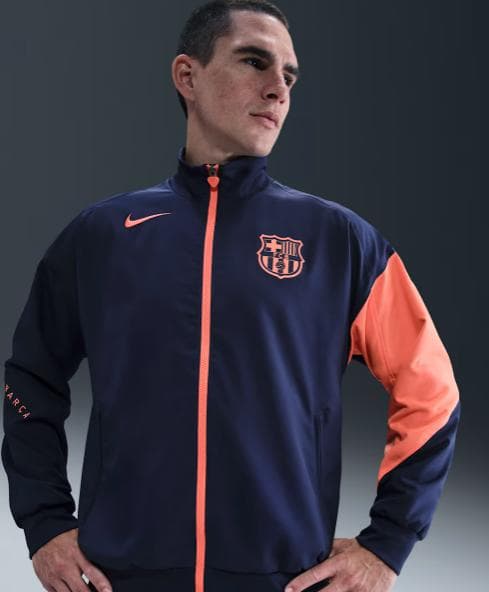 【新品•未使用】FCバルセロナ アンセムジャケット Lサイズ
