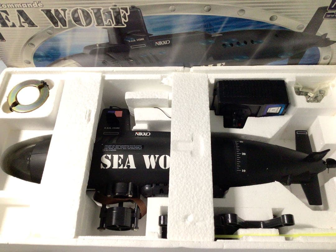 ◉レトロ玩具◉デッドストック◉ニッコー◉シーウルフ級原子力潜水艦◉本格的ラジコン