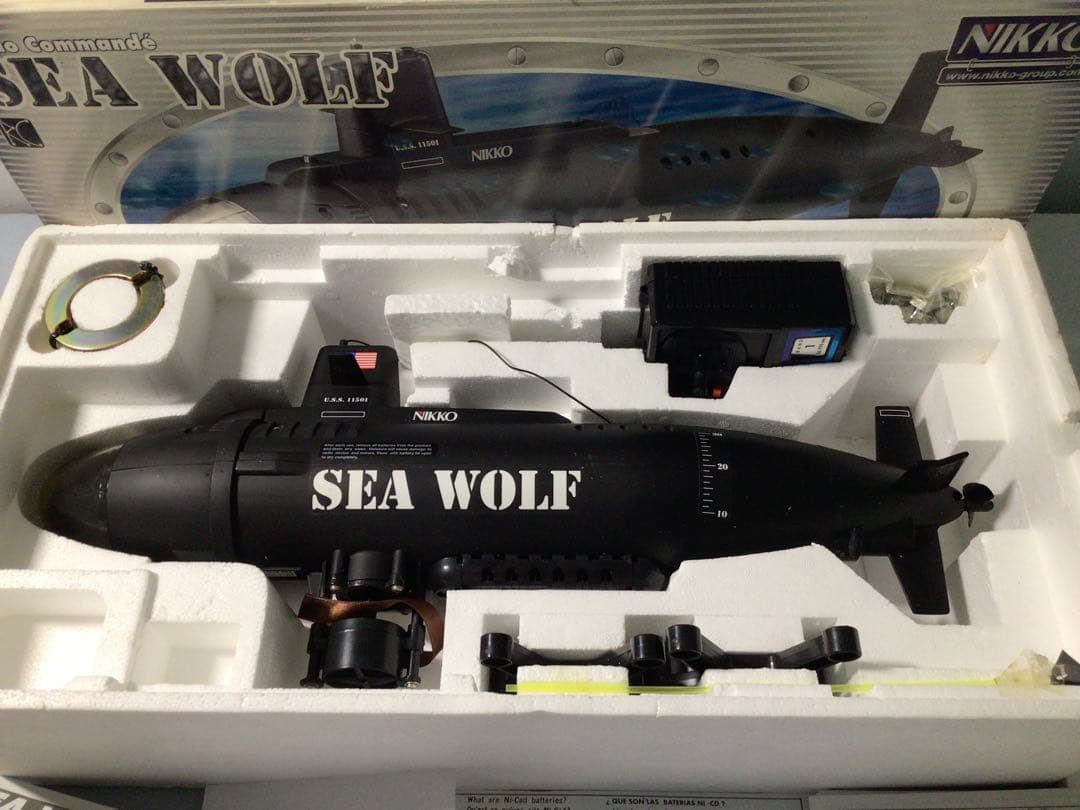 ◉レトロ玩具◉デッドストック◉ニッコー◉シーウルフ級原子力潜水艦◉本格的ラジコン