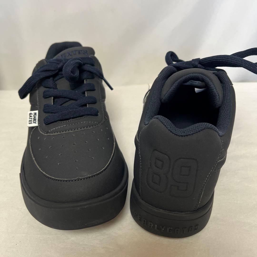 新品 パーリーゲイツ PEARLYGATES ソフトスパイク ゴルフシューズ 紺