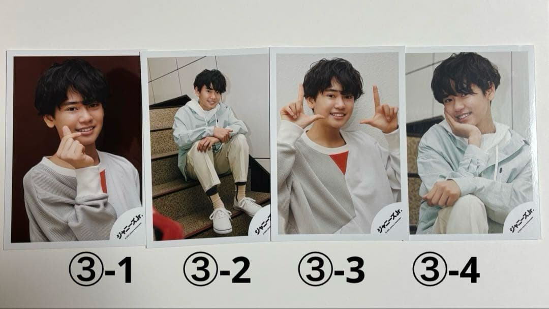 【バラ可】関西ジュニア Boys be 嵜本孝太朗くん 公式写真