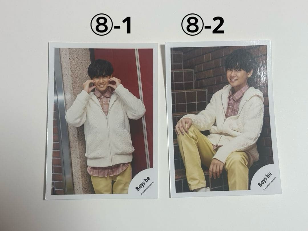 【バラ可】関西ジュニア Boys be 嵜本孝太朗くん 公式写真