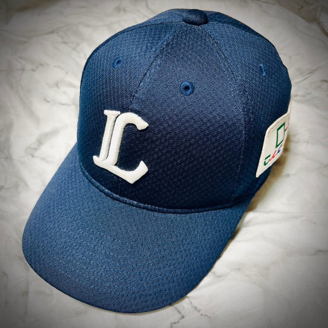 【価格見直し】 外崎修汰 実使用 キャップ