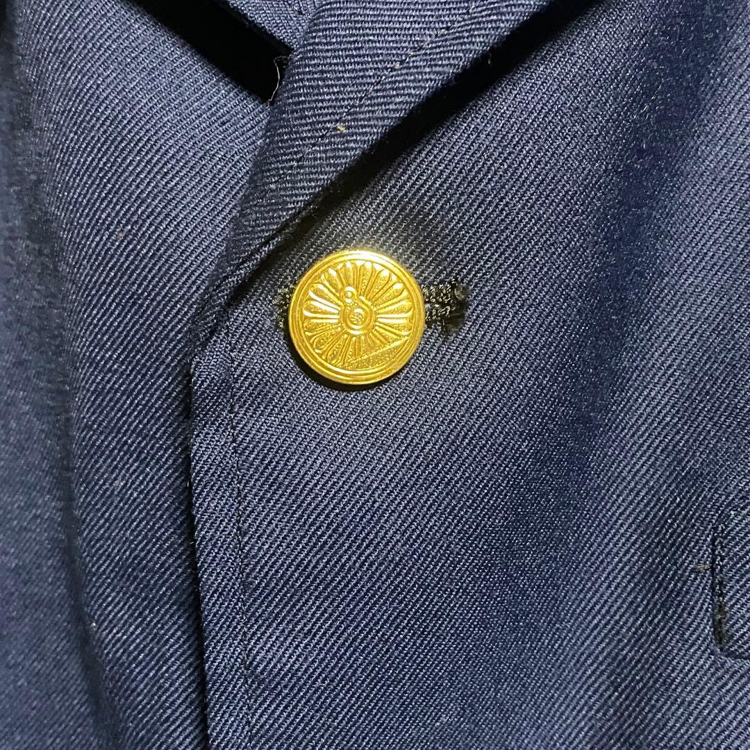 長期保管品 国鉄 制服 制帽 腕章 機関士 金ボタン 日本国有鉄道 ジャケット