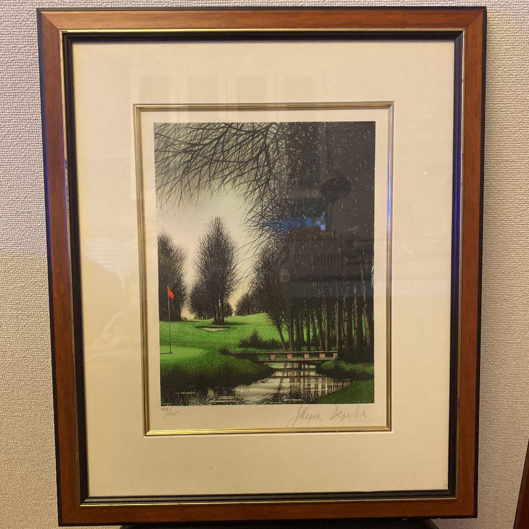 最終お値さげ‼️ジャックデペルト　直筆サイン入り！144／175