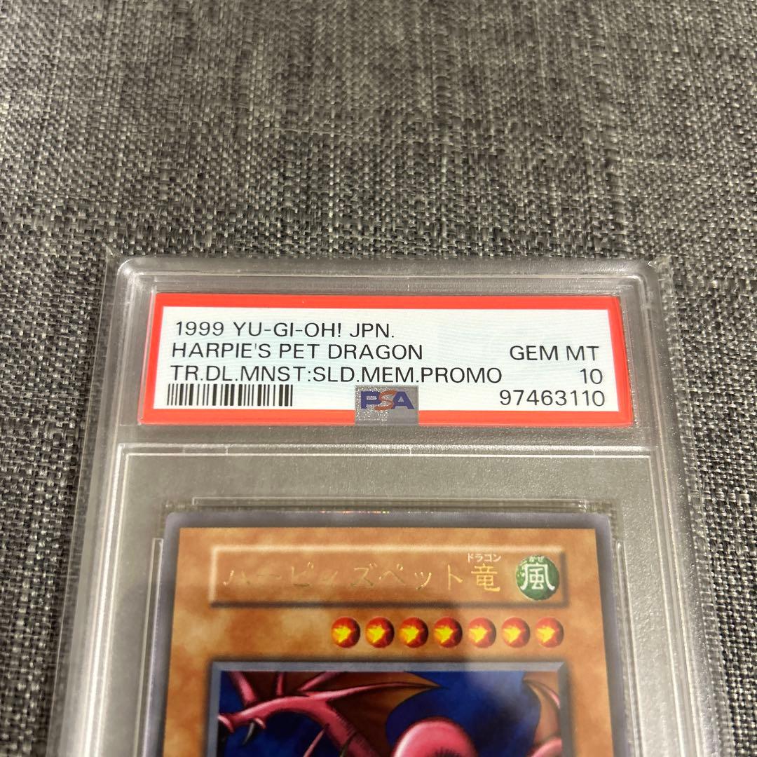 ハーピィズペット竜　初期　psa10 希少　遊戯王