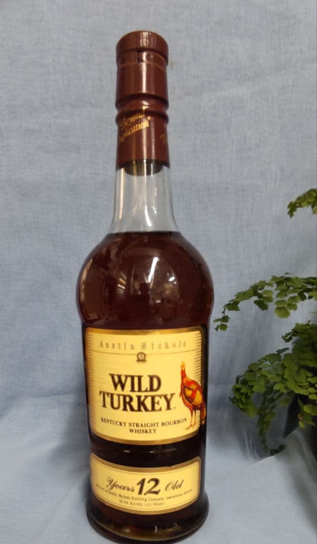 ワイルドターキー 12年 分割ラベル レア 化粧箱