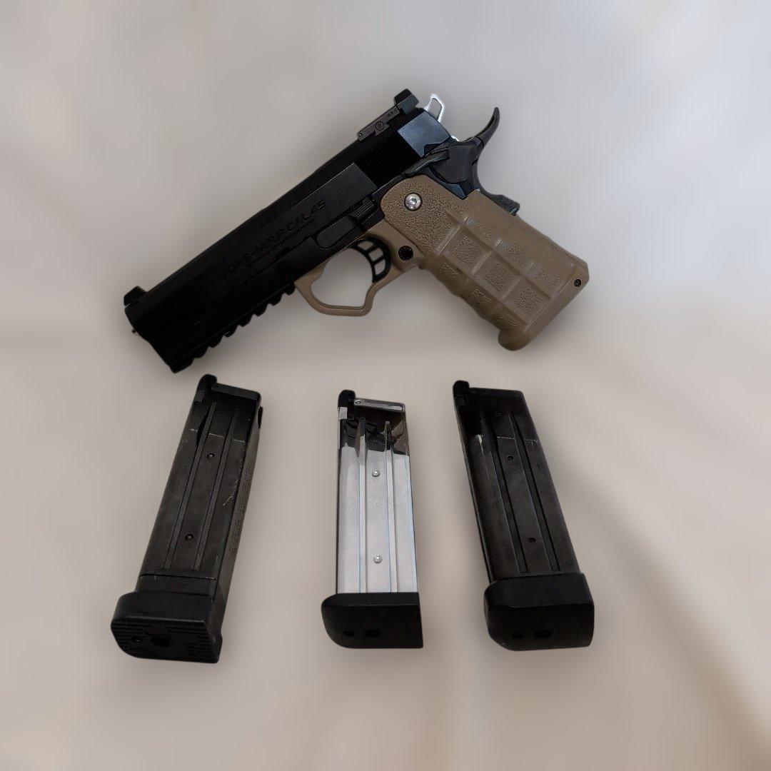 総額35000円　ハイキャパ5.1 ガバメントモデル　GBB 　外装カスタム