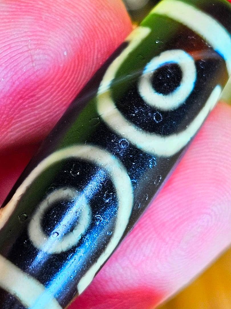 年代不明‼️三眼天珠 ネックレス