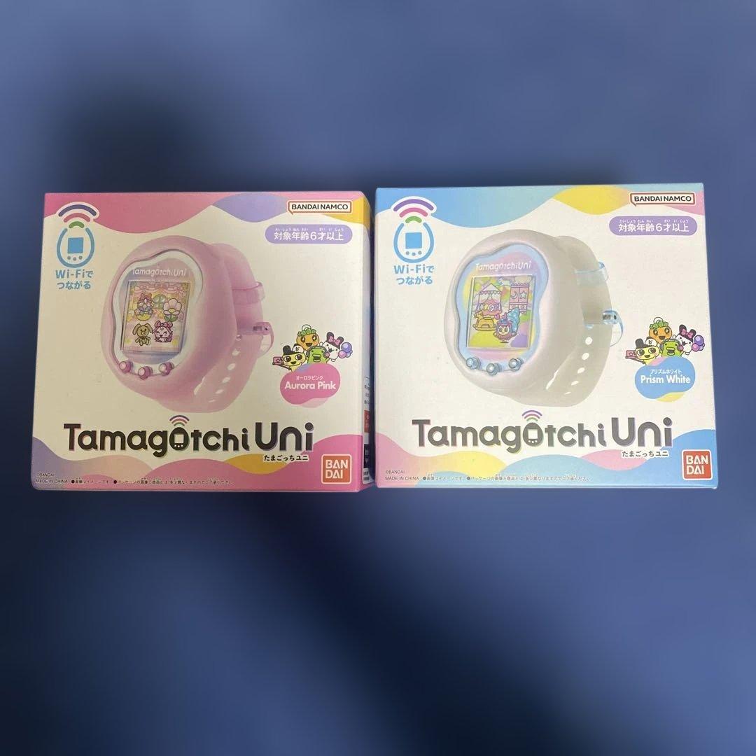 【新品未開封】たまごっちユニ　ピンク　ホワイト　2個セット