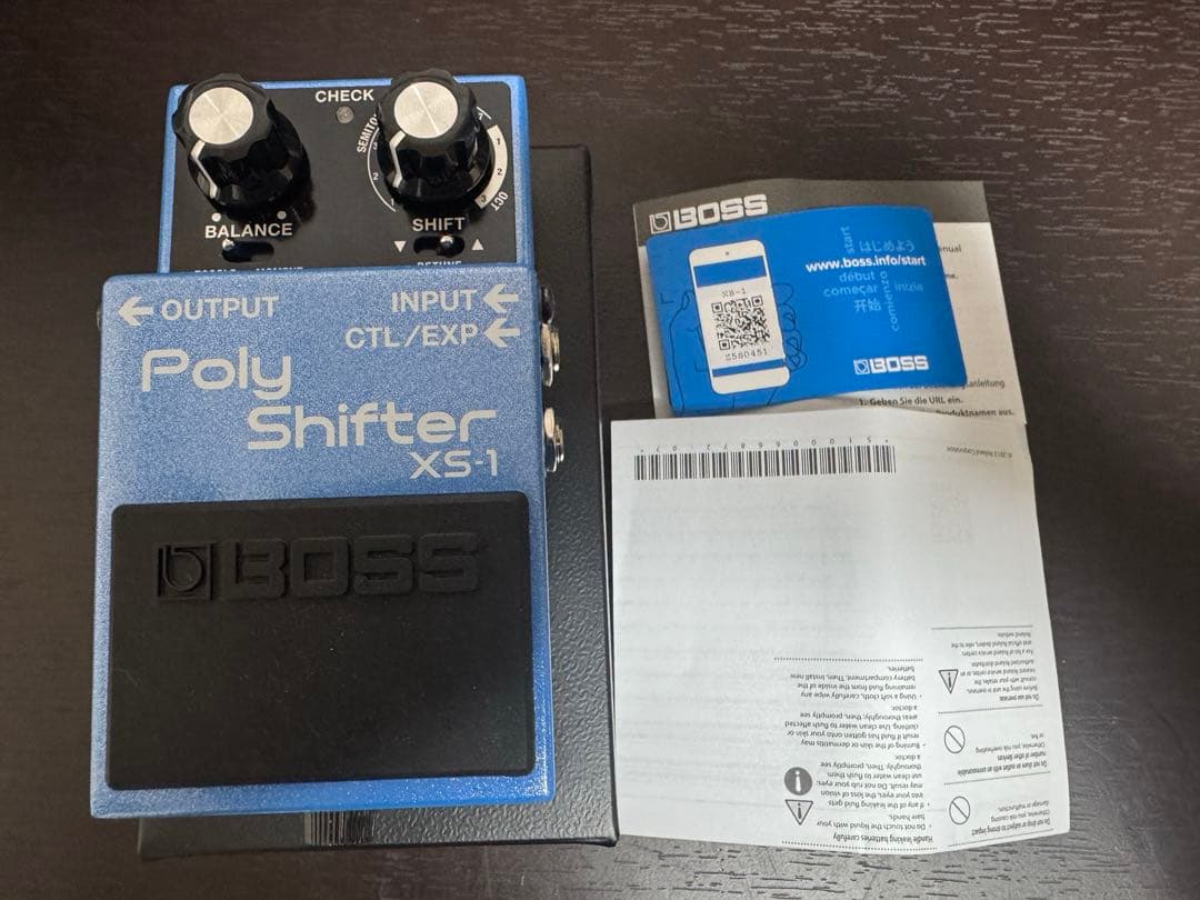 ほぼ新品 箱等付属 BOSS Poly Shifter XS-1 ピッチシフター