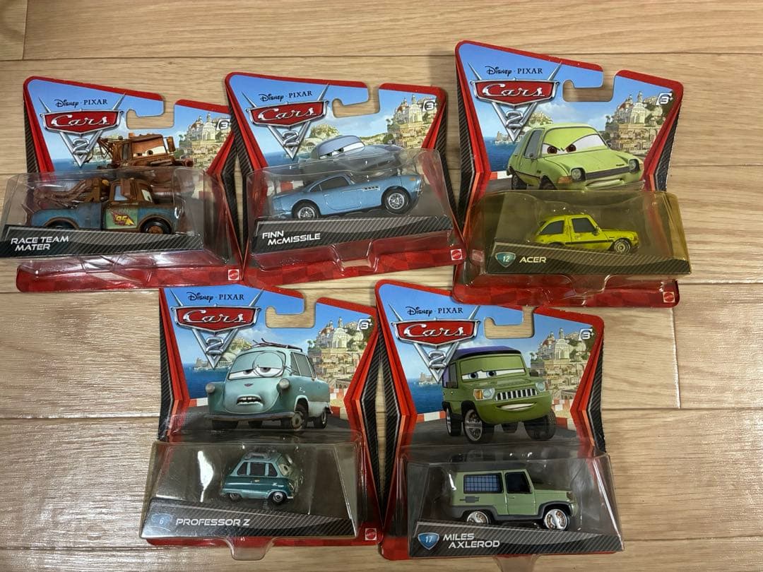 Cars 2 ミニカーセット 5台