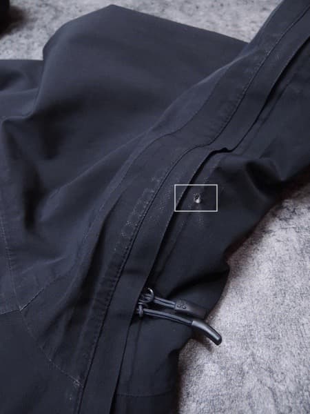 ホグロフス 防水中綿ストレッチジャケット◆スノボー/スノー/メンズLサイズ/黒