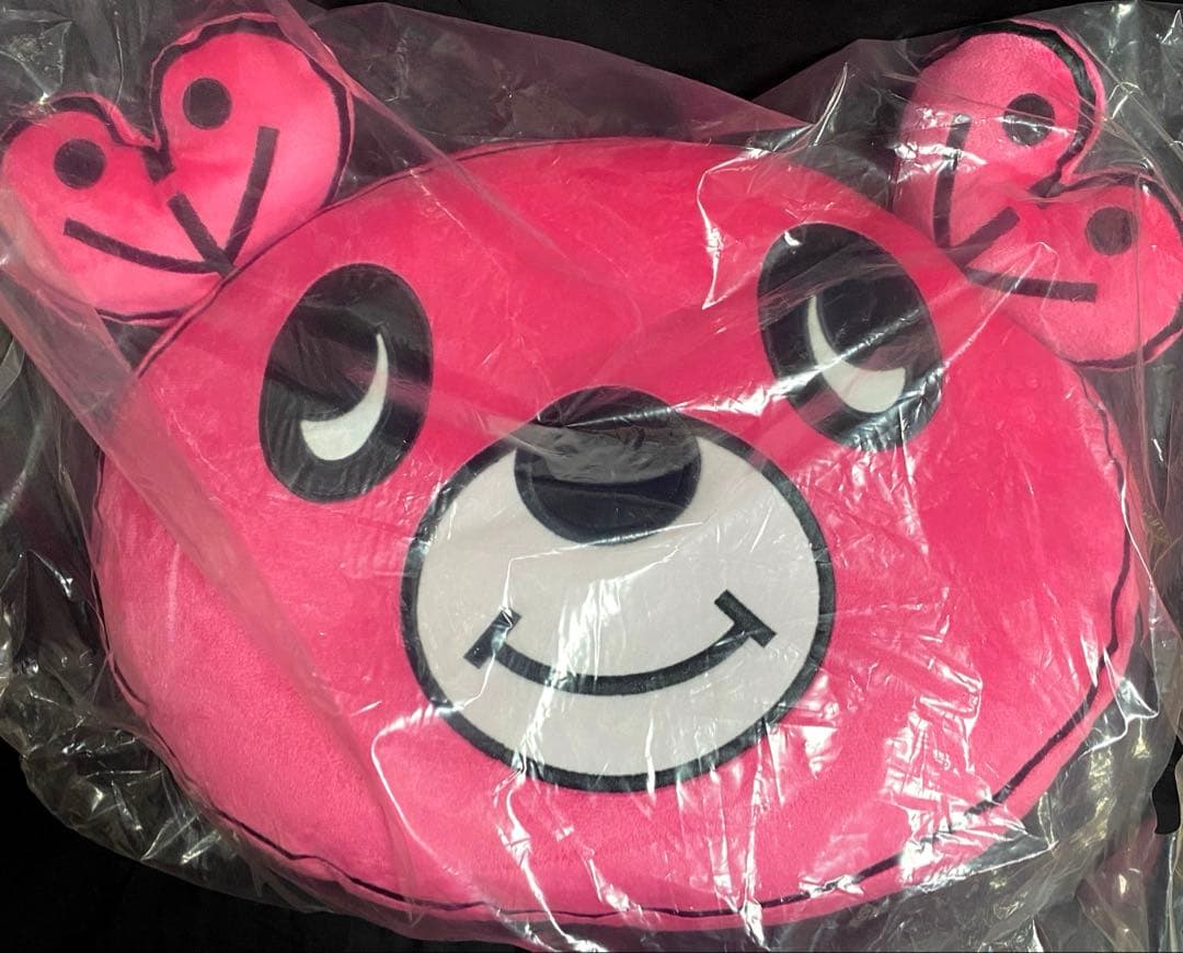 岡村靖幸 ピーチベア クッション ツアーグッズ PEACH ピーチマークベア