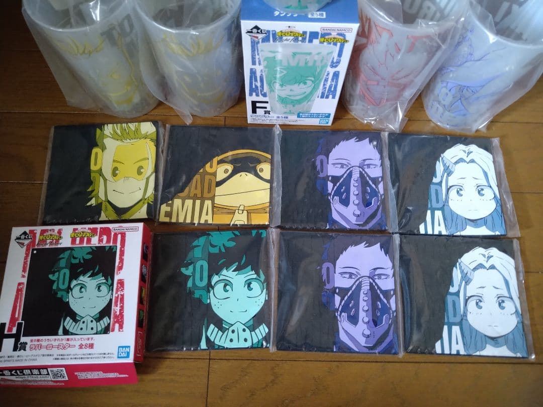 僕のヒーローアカデミア フィギュアセット新品未開封。