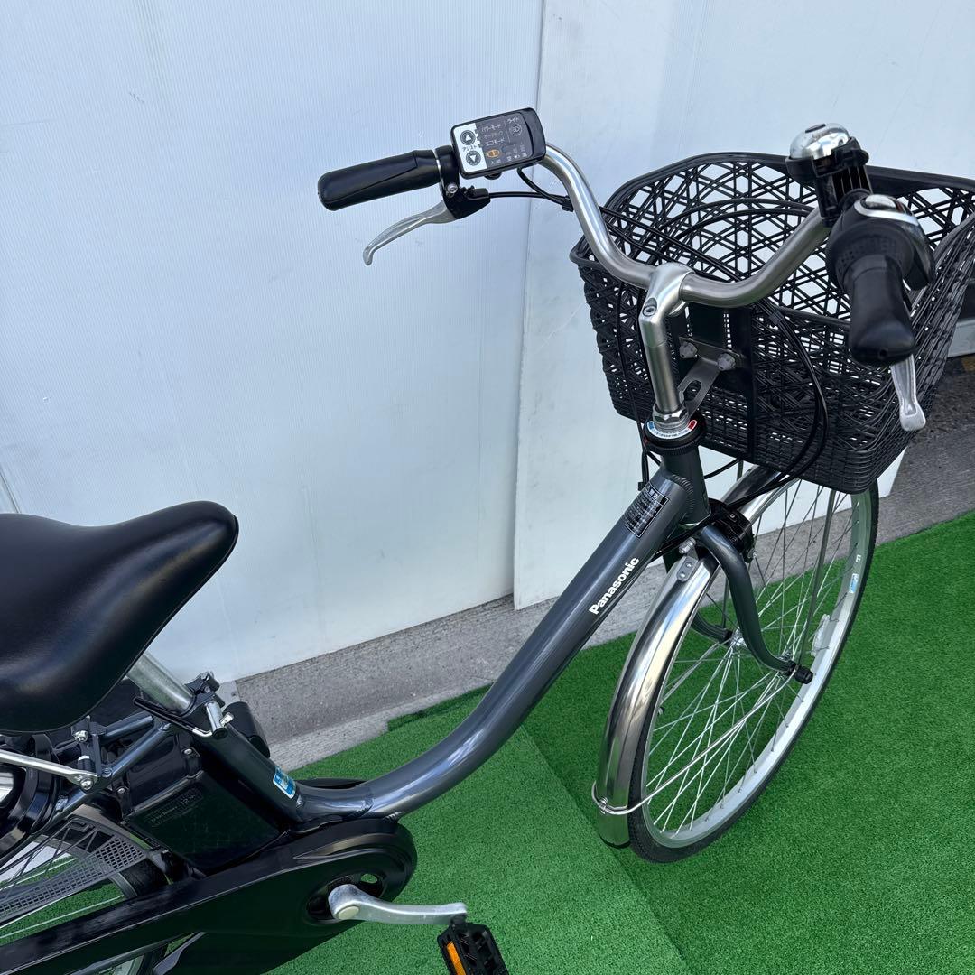 Panasonicパナソニック電動アシスト自転車26インチ 16Ah グレー美品