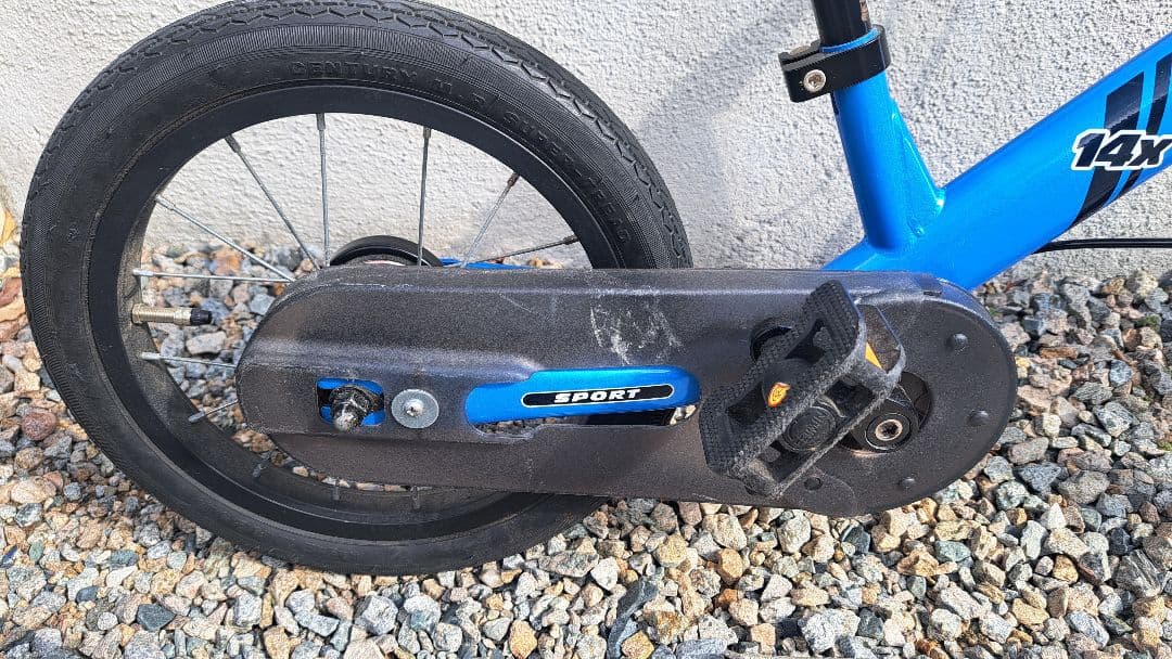 STRIDER 14x　スティールブルー　 バランスバイク　ペダル付き