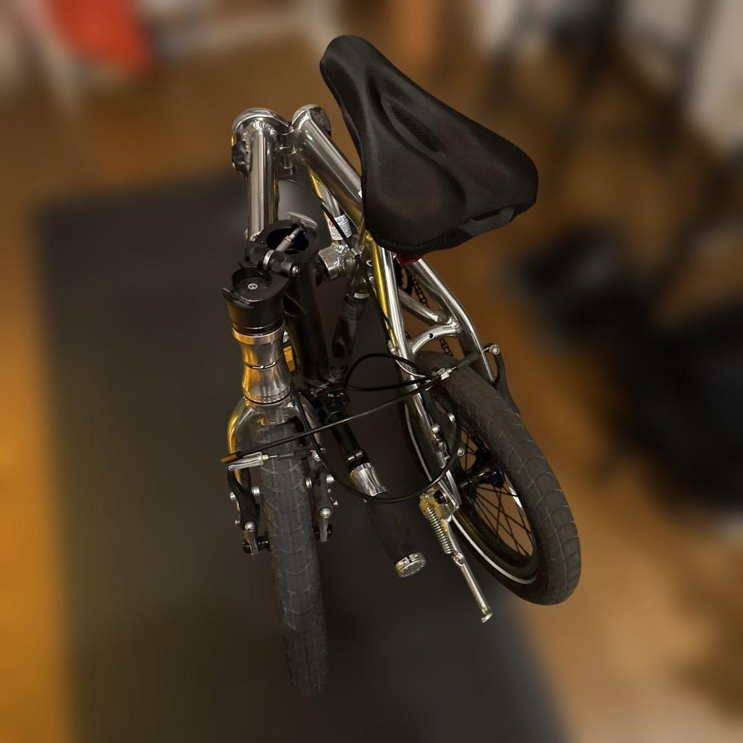 14型 折りたたみ自転車 レジェリア14(MHシルバー/シングルシフト）