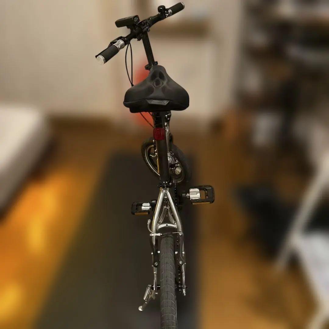 14型 折りたたみ自転車 レジェリア14(MHシルバー/シングルシフト）