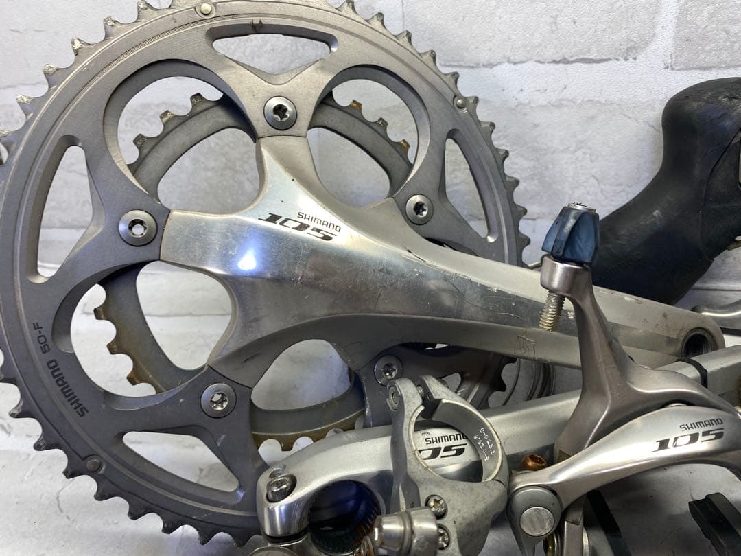 希少！　シマノ105 5700 シルバーセット
