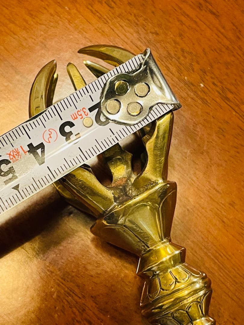 日本式 新品 未使用 送料無料 五鈷杵　バジュラ　ドルジェ　密教法具 16㎝