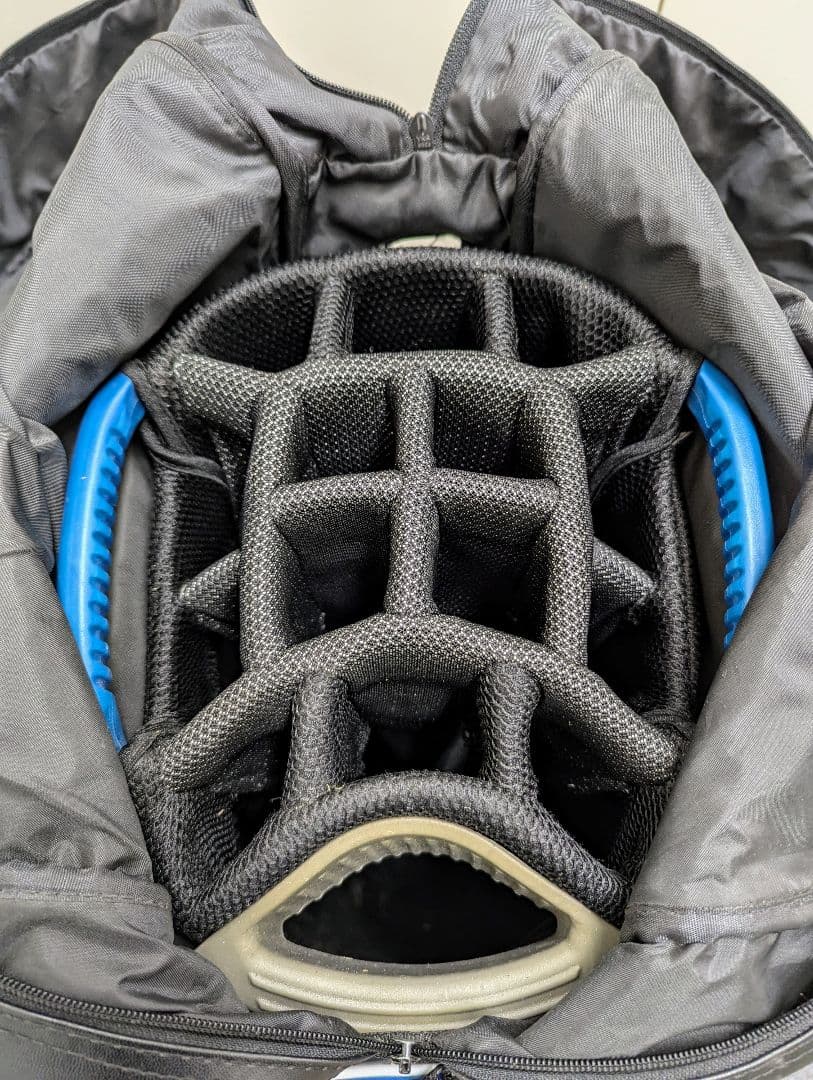 【美品】【希少】PING カートバッグ DLX 黒/青 USオーダー 2015年