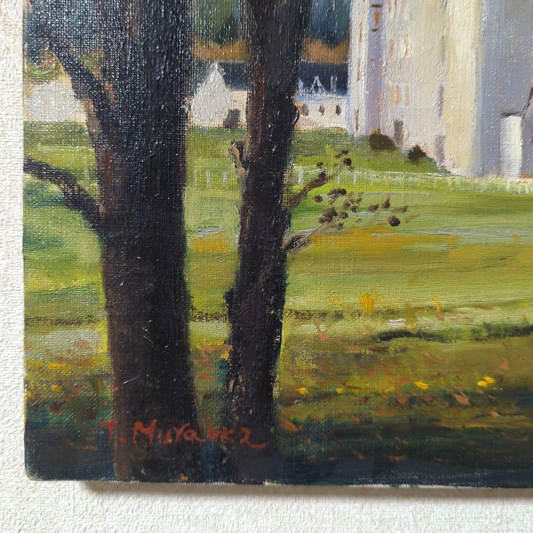 F8号油彩画（額縁なし)No.68