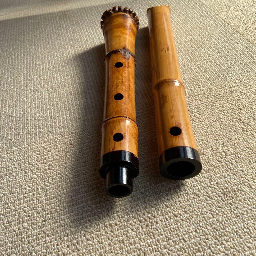 251尺八　一尺九寸管　晏弘銘ニ印