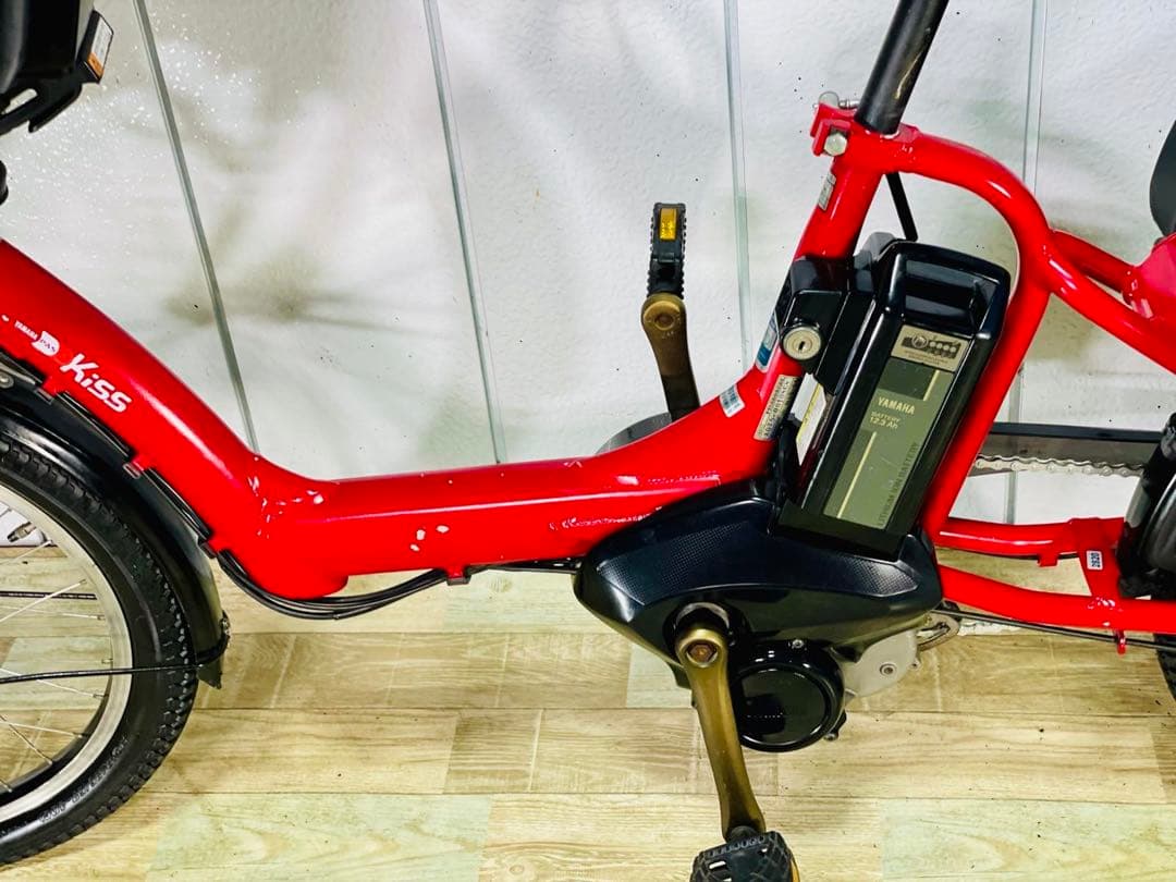 2820ヤマハ12.3アンペア3人乗り対応20インチ子供乗せ　電動アシスト自転車