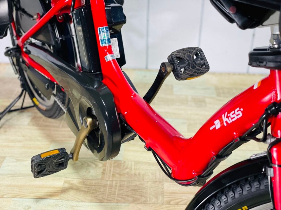 2820ヤマハ12.3アンペア3人乗り対応20インチ子供乗せ　電動アシスト自転車