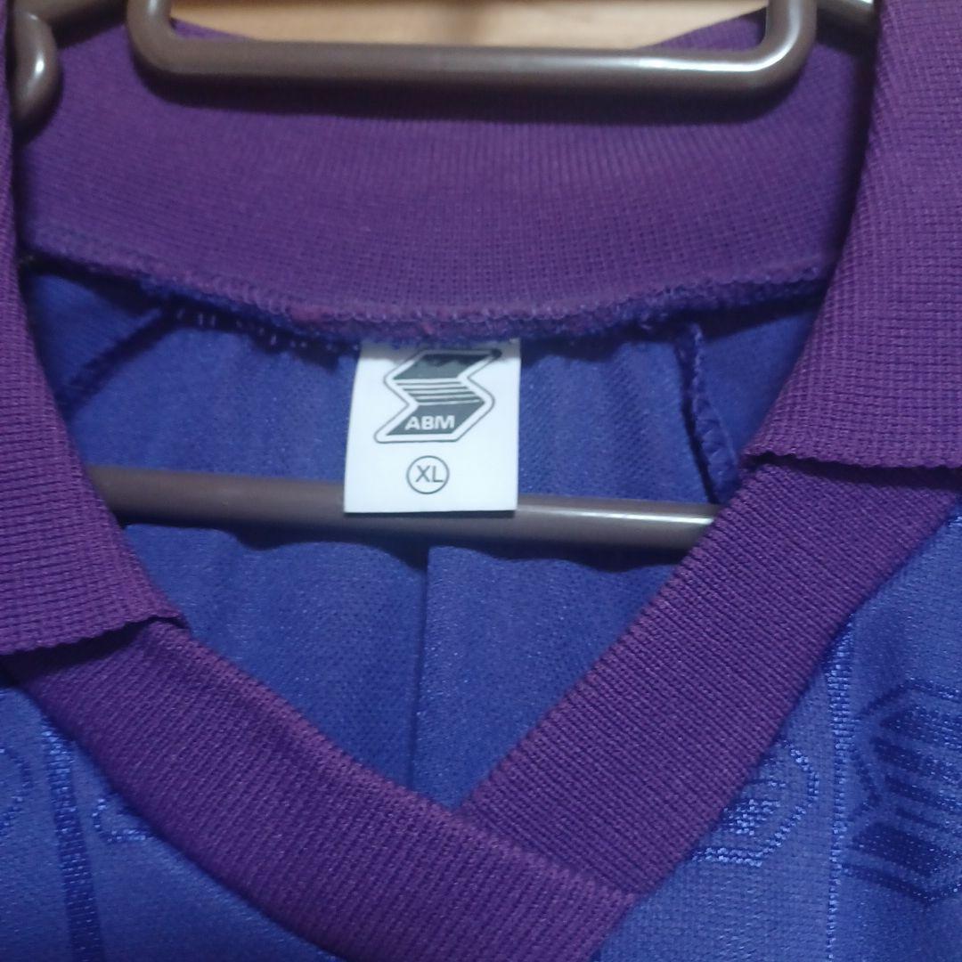フィオレンティーナロベルトバッジョABM 紫 長袖 シャツ XL 背番号10