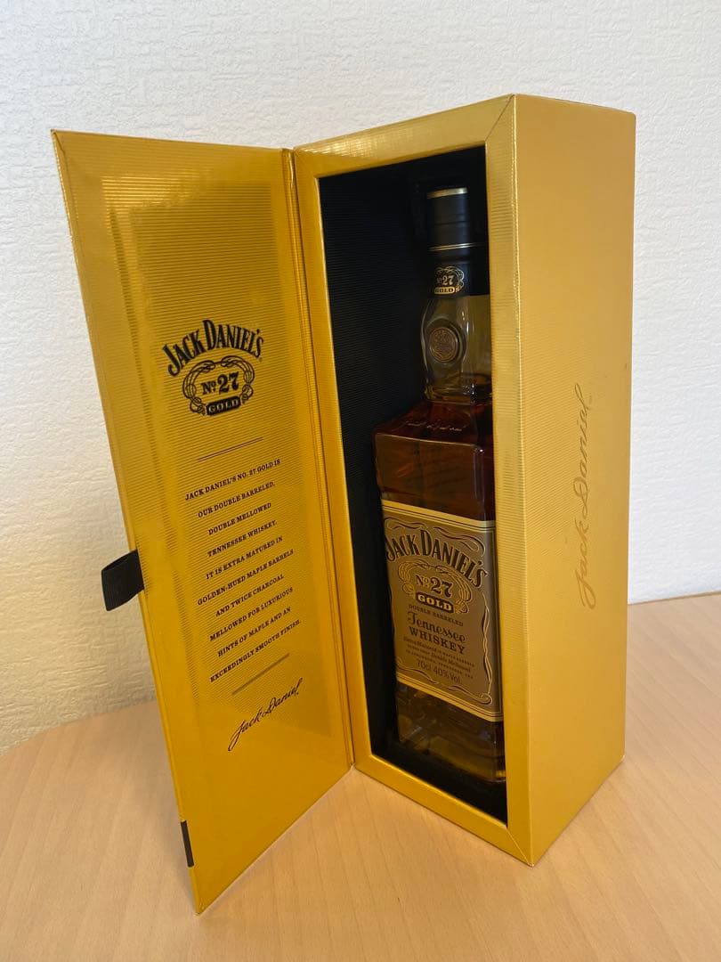 Jack Daniel's No. 27 Goldジャックダニエルゴールド箱付き