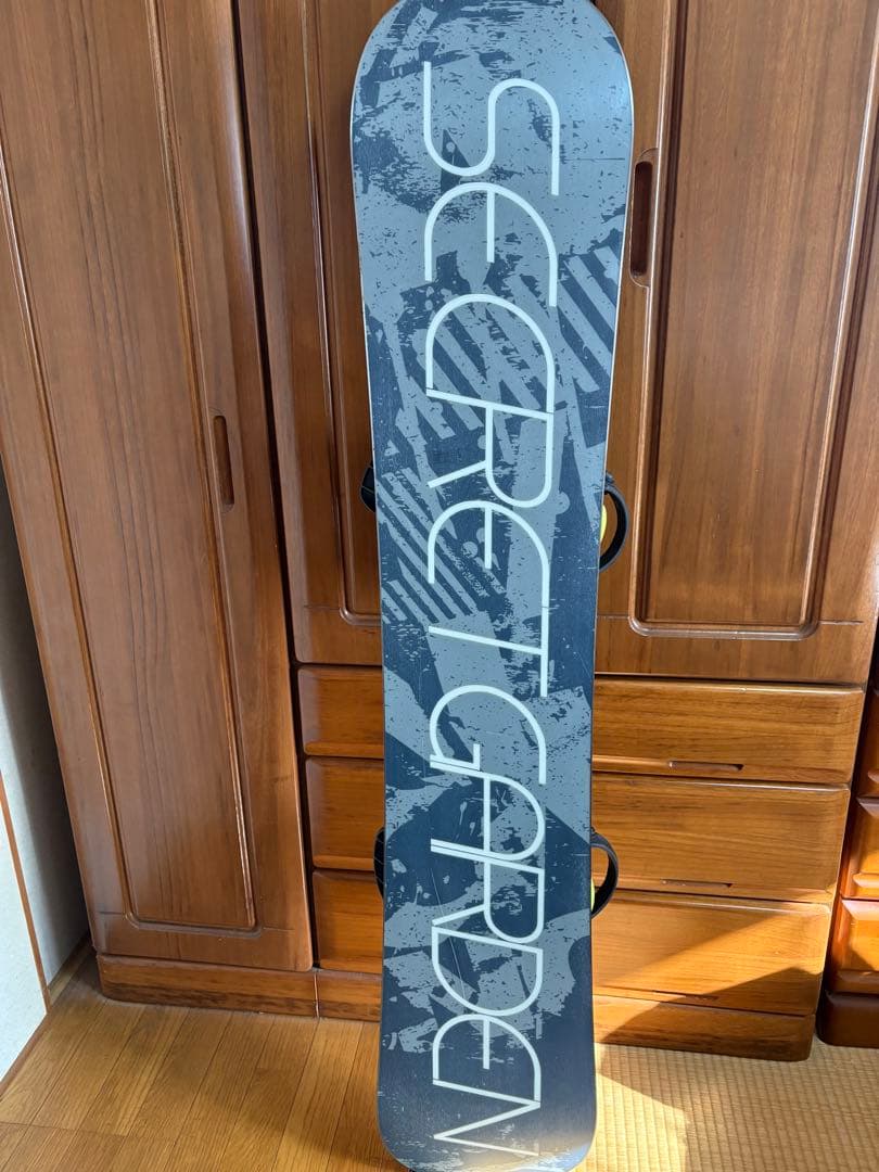 SECRET GARDEN 150cm メンズスノーボード ビンディング付き美品