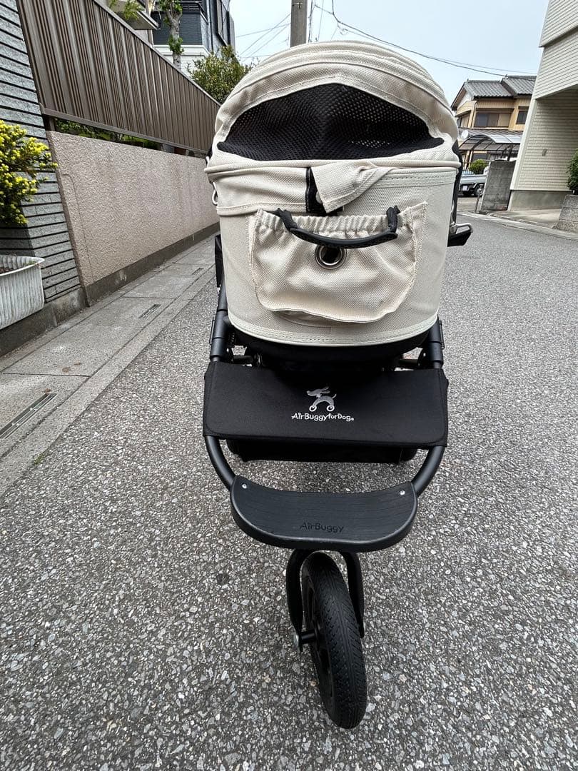 Airbuggy ペットカート ホワイト