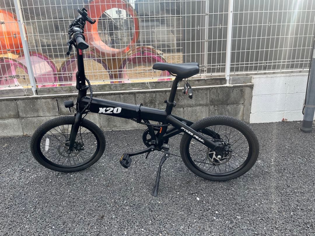 X20 電動アシスト自転車 ブラック