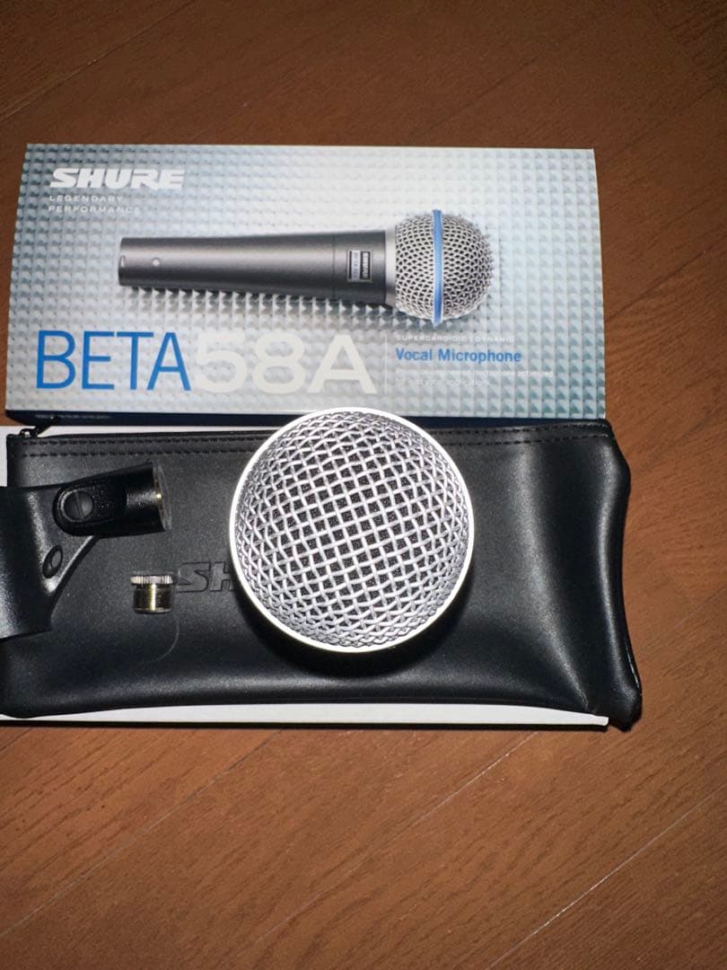 【美品】SHURE BETA 58A ダイナミックマイク