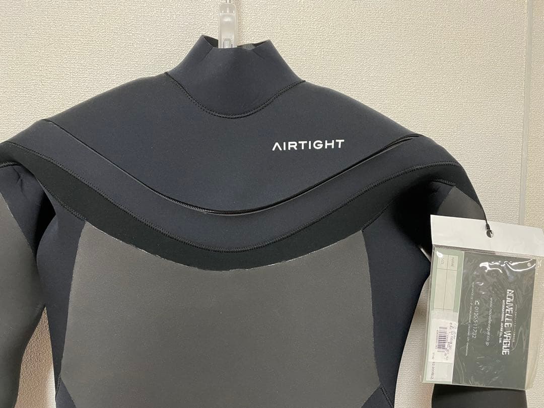 新品AIRTIGHT エアタイト　セミドライ 5mm/3mm フルスーツ L