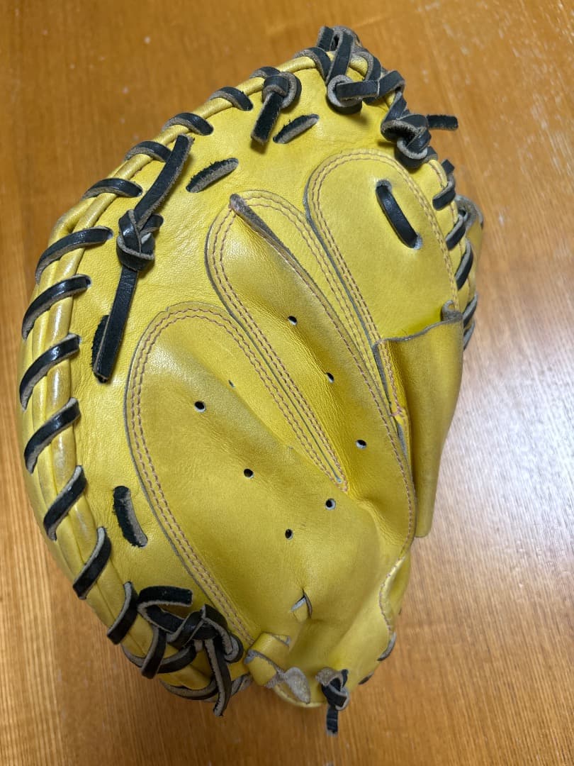 Mizuno Global Elite グローブ イエロー　軟式　キャッチャー